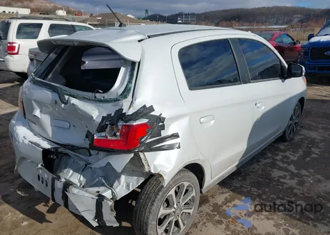 2024 Mitsubishi Mirage Se from USA, damaged, VIN ML32AWHJ6RH001015